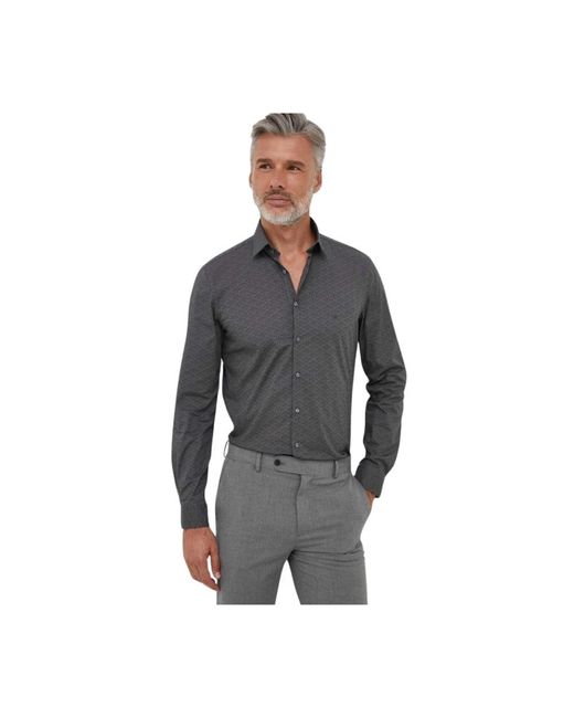 Calvin Klein Gray Casual Shirts for men