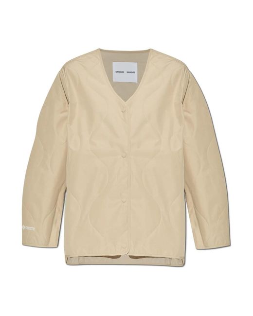 Light Jackets di Samsøe & Samsøe in Natural