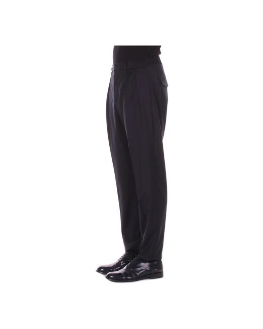 Tagliatore Blue Straight Trousers for men