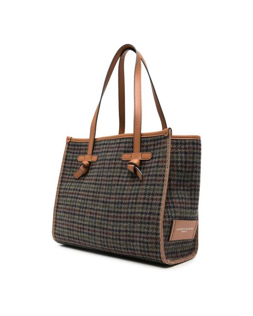 Gianni Chiarini Black Shopping Bags