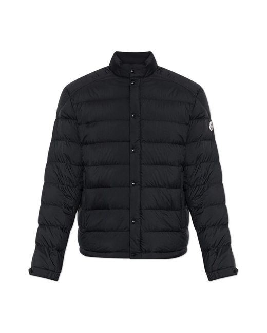 Moncler Jassen ,Zwart ,Polyester Selves Down Jacket in het Blue voor heren