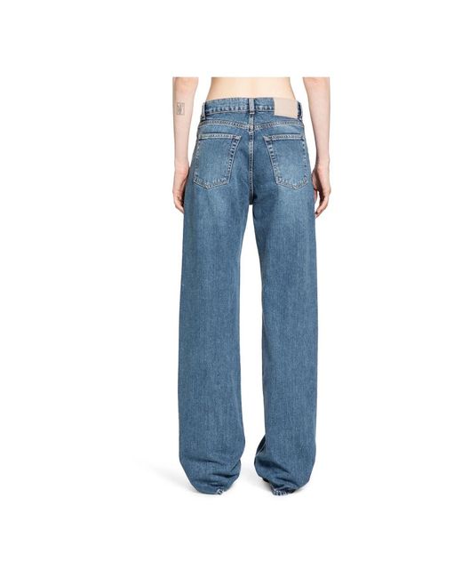 Our Legacy Blue Loose Fit Jeans