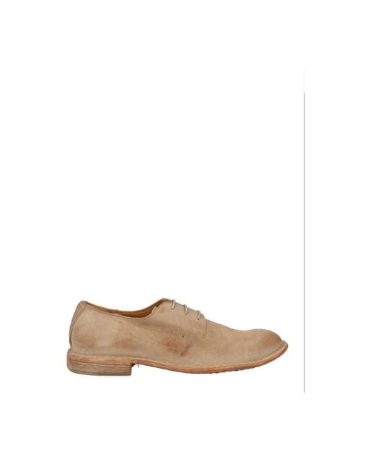 Moma Natural Laced Shoes for men