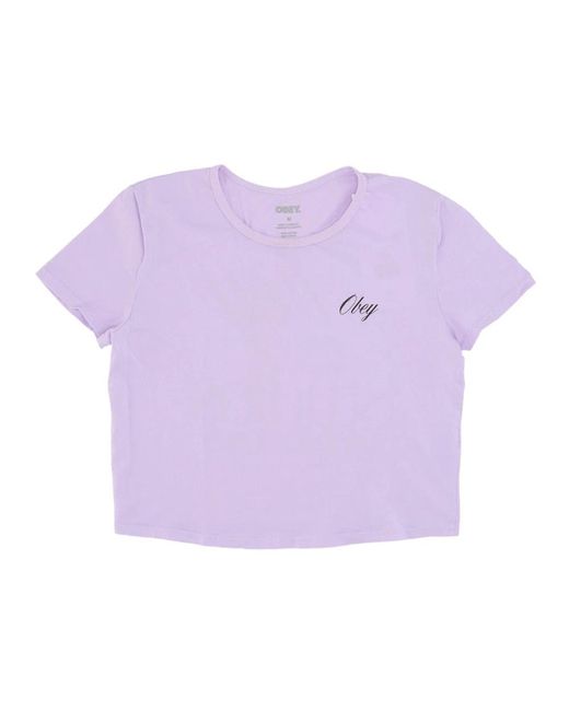 Obey Purple T-Shirts