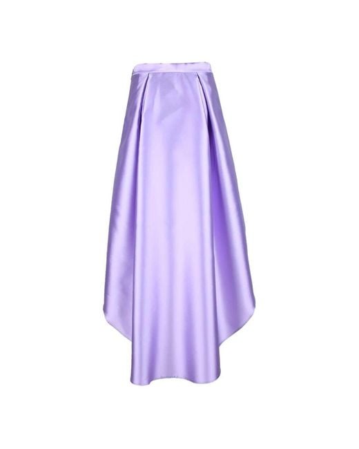 Elegante gonna in poliestere di SIMONA CORSELLINI in Purple