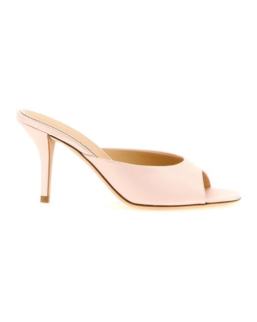 Magda Butrym Pink Heeled Mules