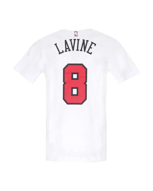 Nike Zach lavine chibul nba tee in Red für Herren