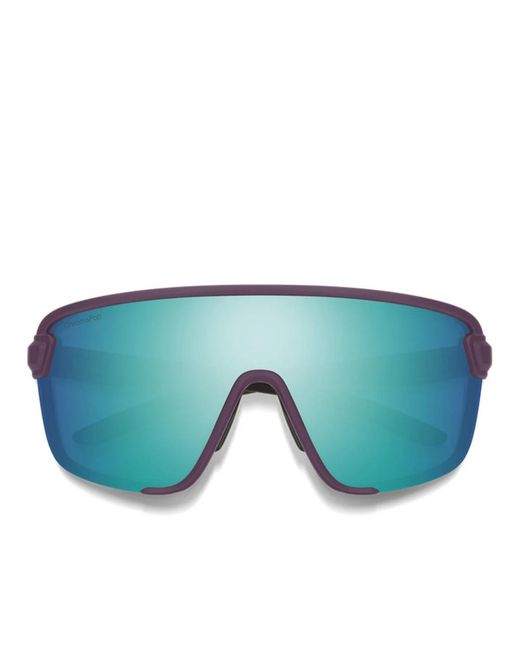 Smith Accessoires ,Paars ,Bobcat Zonnebril in het Blue