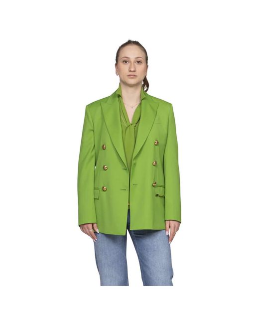 Elisabetta Franchi Green Blazers