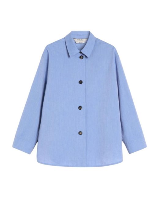 Max Mara Blue Shirts