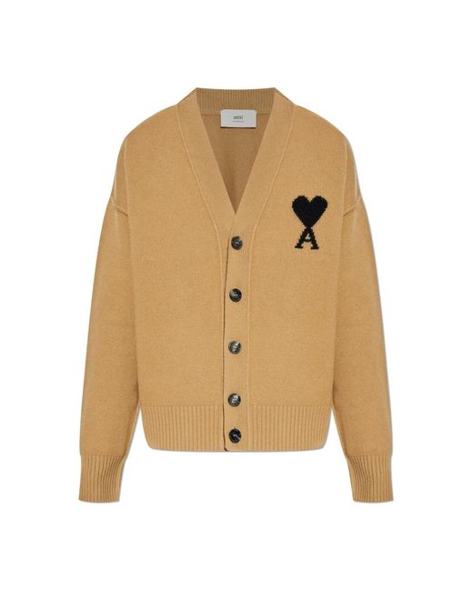 AMI Cardigans in het Natural