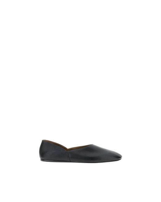 Khaite Black Ballerinas