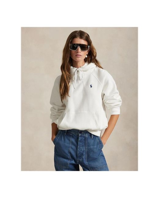 Polo Ralph Lauren White Hoodies