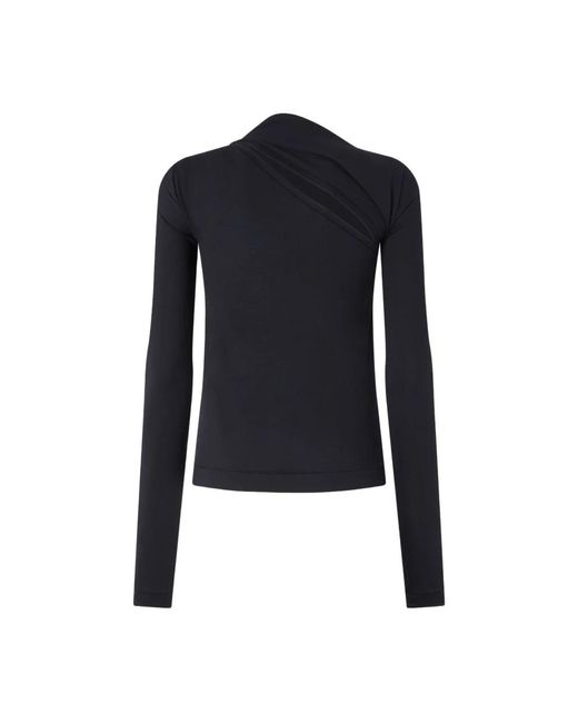 Pinko Blue Long Sleeve T-Shirts