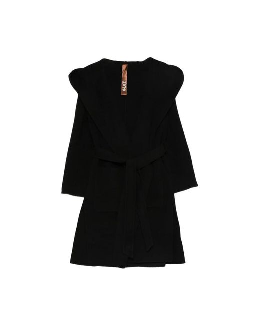 Belted Coats GLOX de color Black