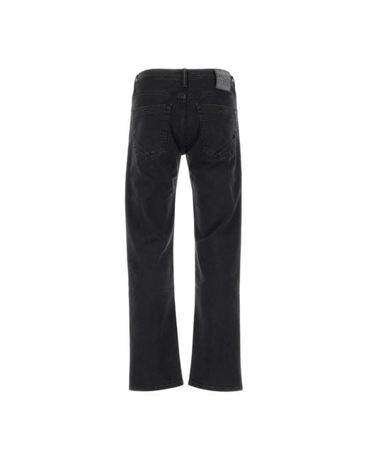 Incotex Blue Straight Fit Jeans for men