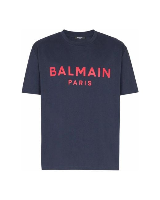 T-Shirts di Balmain in Blue da Uomo