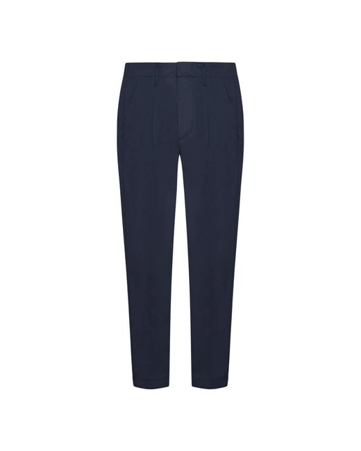 Dondup Blue Suit Trousers for men