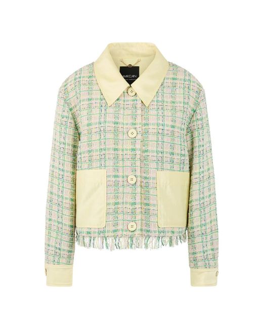 Marc Cain Green Tweed Jackets