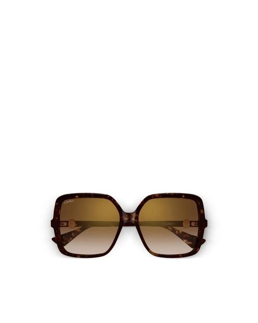 Cartier Brown Sunglasses
