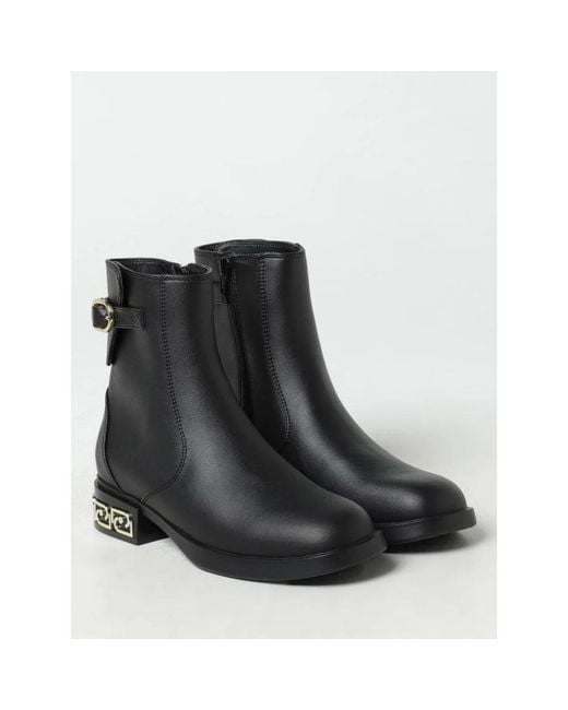Liu Jo Black Heeled Boots
