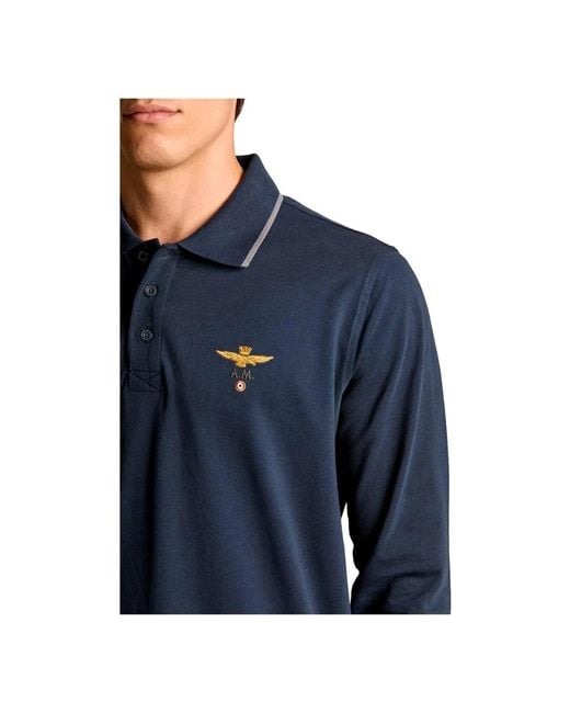 Polo Shirts Aeronautica Militare pour homme en coloris Blue