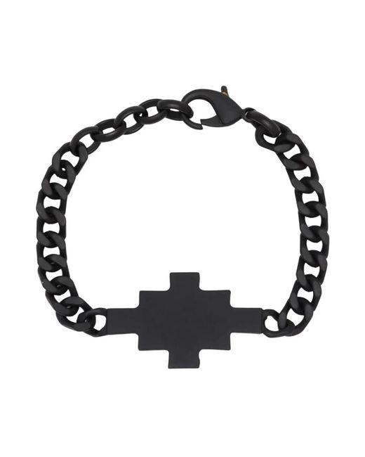 Marcelo Burlon Black Bracelets for men