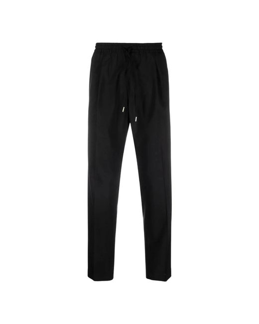 BRIGLIA Broeken ,Zwart ,Wol Elegante Wolmix Tapered Broek in het Black voor heren