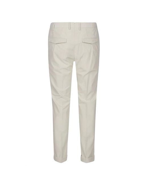 PT Torino Gray Suit Trousers for men