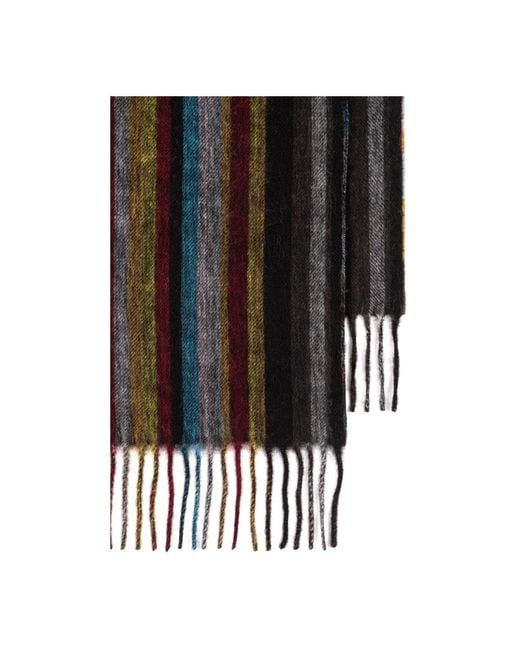 PS by Paul Smith Black Winter Scarves for men