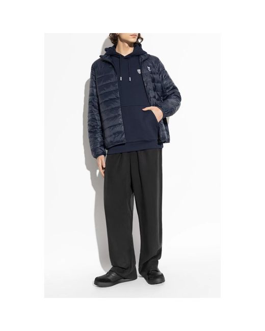 Hoodies EA7 de hombre de color Blue
