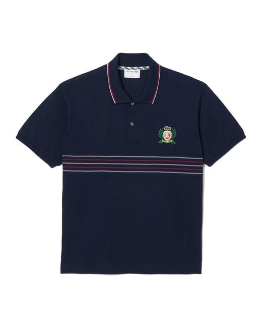 Polo Shirts Lacoste pour homme en coloris Blue