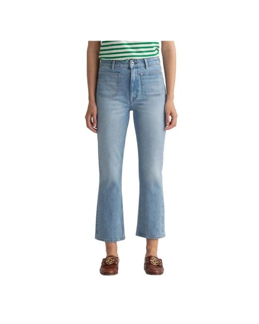 Gant Blue Cropped Jeans