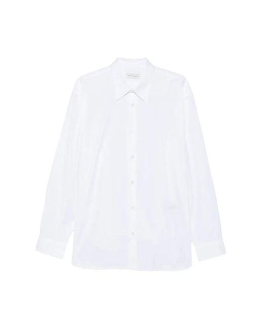 Dries Van Noten White Formal Shirts for men