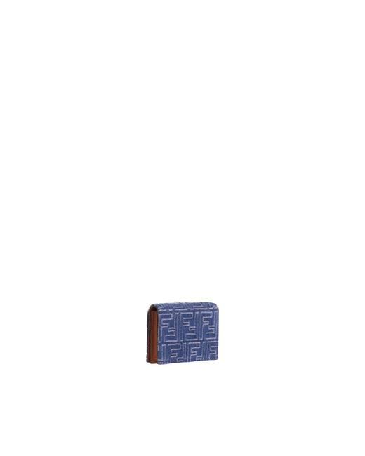 Fendi Blue Wallets & Cardholders for men