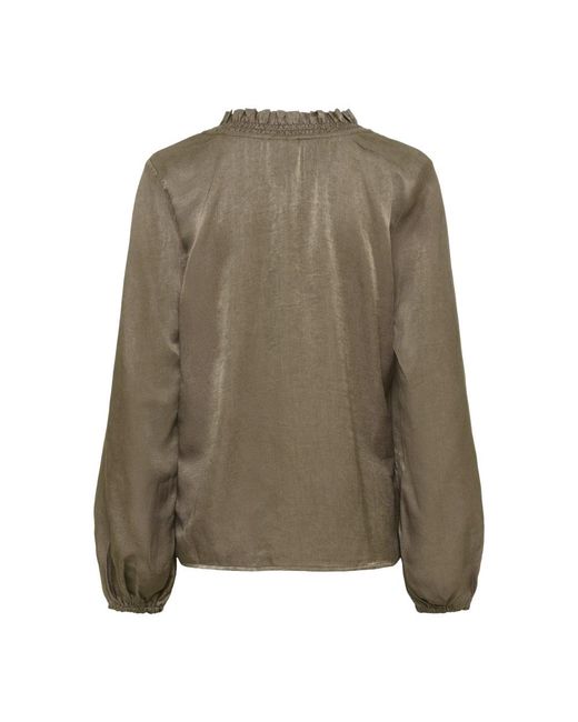 Kaffe Green Blusen