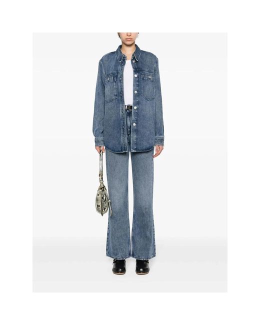 Isabel Marant Jeans ,Blauw ,Lichtblauwe Belvira Broek in het Blue