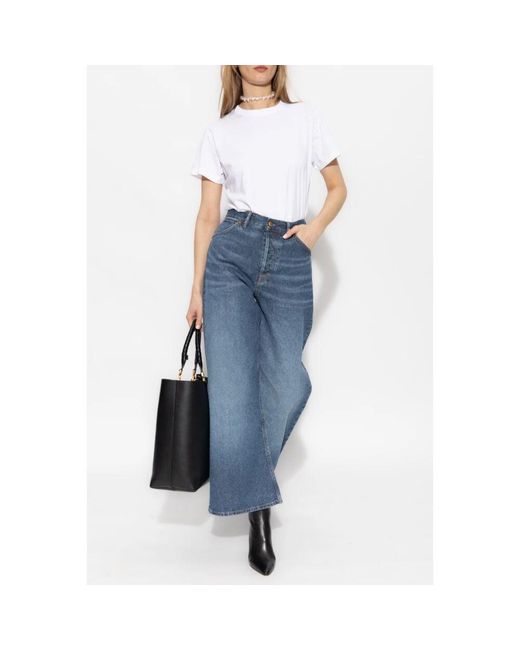Chloé Blue Weite jeans