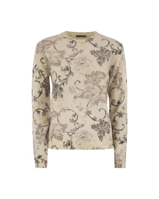 Herno Natural Jacquard Strickpullover