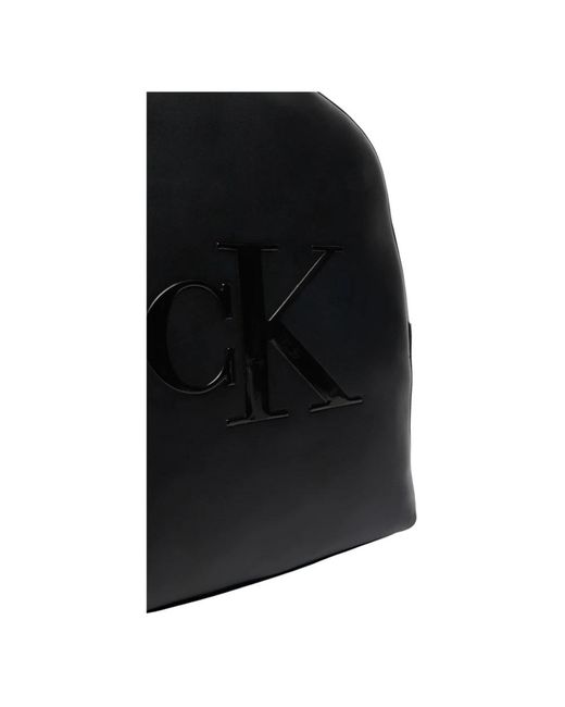 Calvin Klein Bold Ck Backpack in het Black