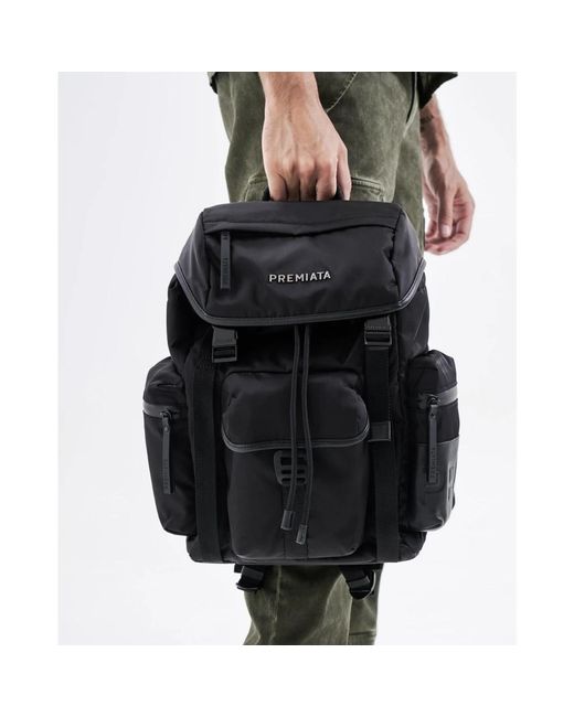 Backpacks Premiata de hombre de color Black