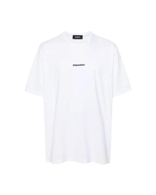 DSquared² Stilvolles t-shirt-upgrade für männer in White für Herren