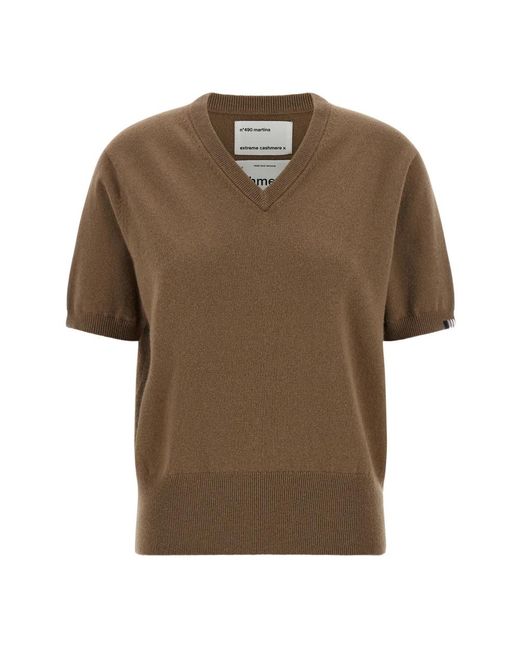 Extreme Cashmere Brown Cashmere Knitwear