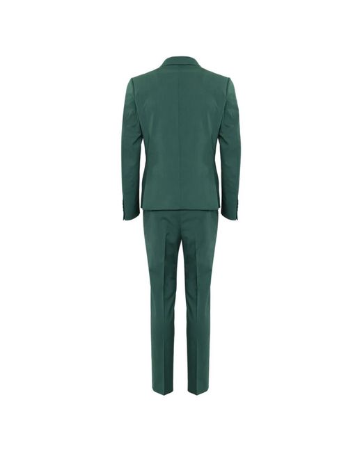 Daniele Alessandrini Grünes asymmetrisches kleid mit v-ausschnitt in Green für Herren