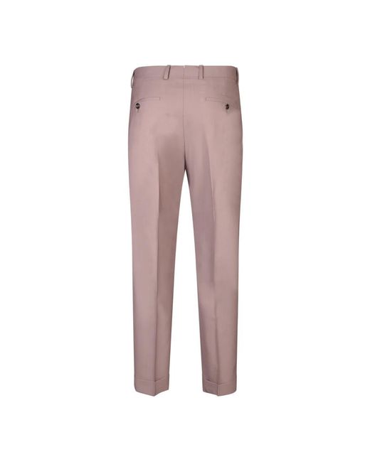 Dell'Oglio Pink Suit Trousers for men