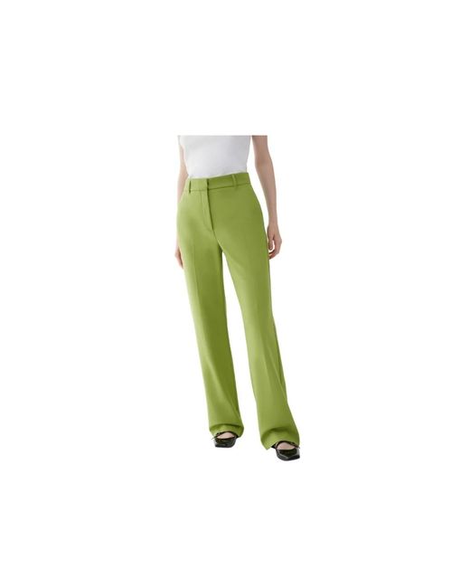 Trousers > wide trousers iBlues en coloris Green