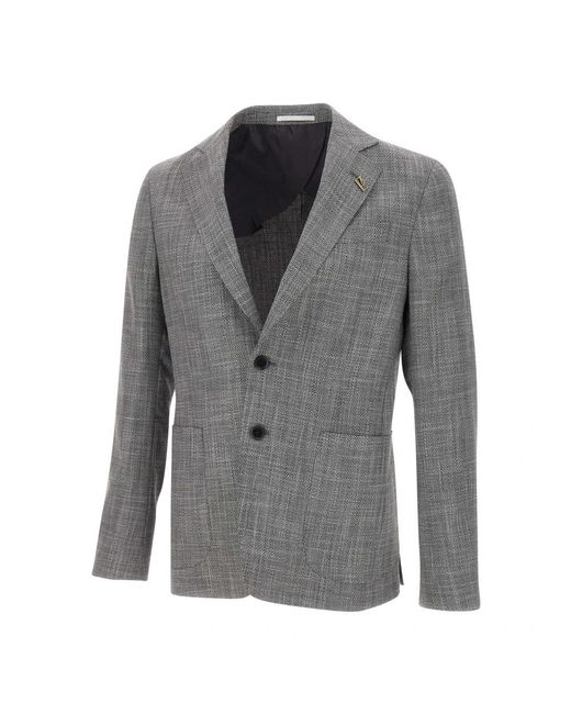 Pal Zileri Gray Blazers for men
