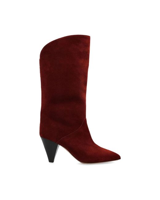 Cowboy Boots Isabel Marant de color Red