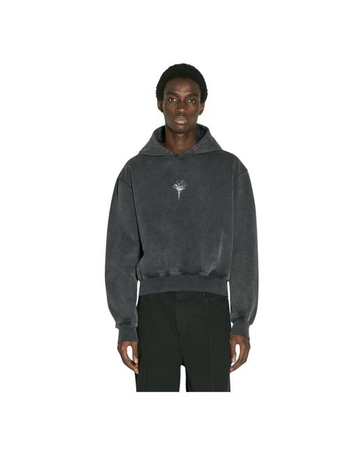 Hoodies di Han Kjobenhavn in Black da Uomo
