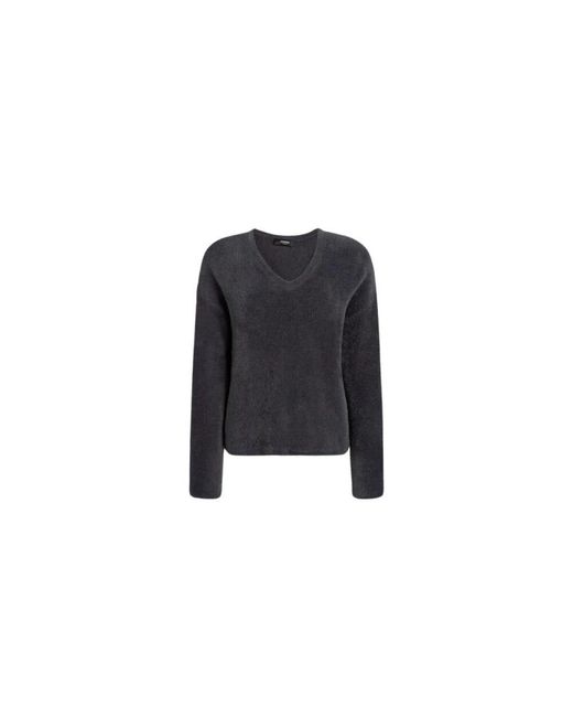 Jansen Amsterdam Black Elegantes Anthrazitfarbenes Top Für Frauen